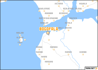 map of Bogofala