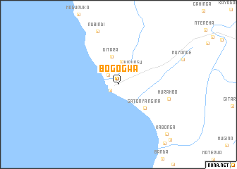 map of Bogogwa