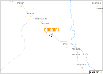 map of Bogoin I