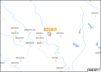 map of Bogoin