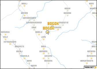 map of Bogok