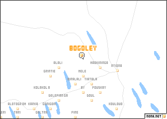 map of Bogoley