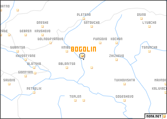 map of Bogolin