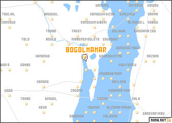 map of Bogol Mamar