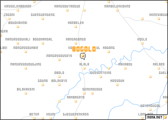 map of Bogolo