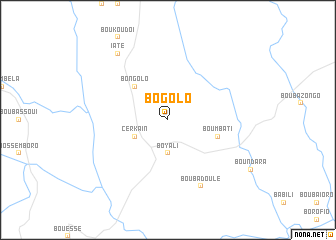 map of Bogolo