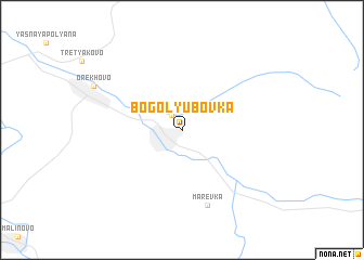 map of Bogolyubovka