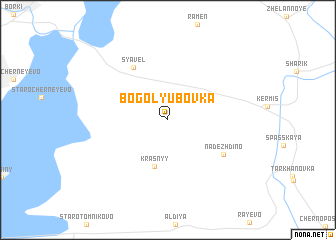 map of Bogolyubovka