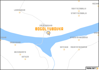 map of Bogolyubovka