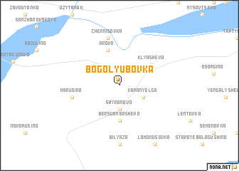 map of Bogolyubovka