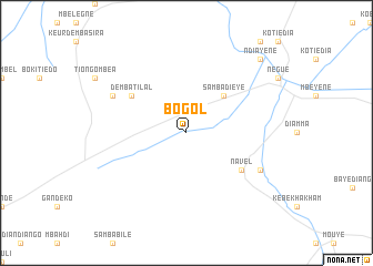 map of Bogol