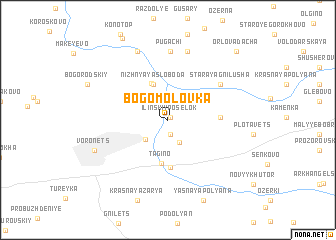 map of Bogomolovka