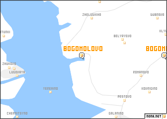 map of Bogomolovo