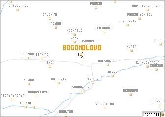 map of Bogomolovo