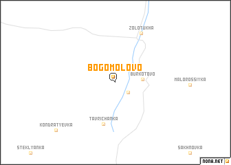 map of Bogomolovo