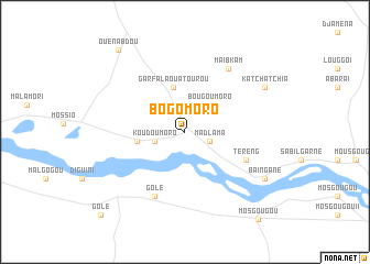 map of Bogomoro