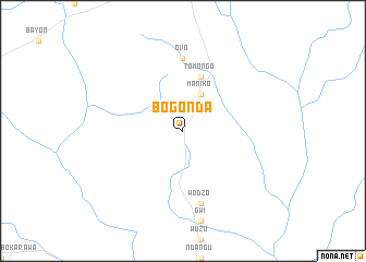 map of Bogonda