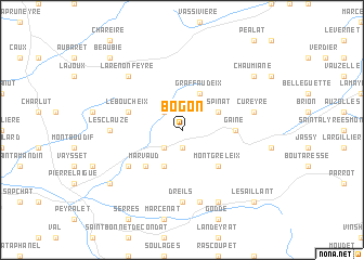 map of Bogon