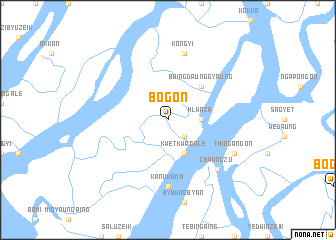 map of Bogôn