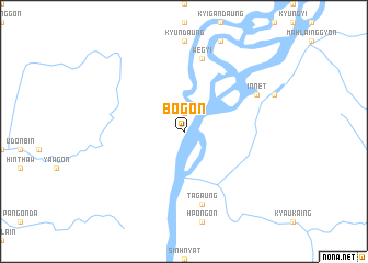 map of Bogon