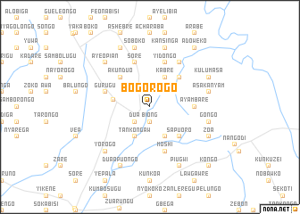 map of Bogorogo