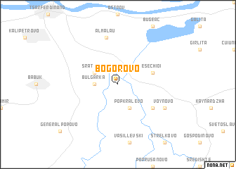 map of Bogorovo