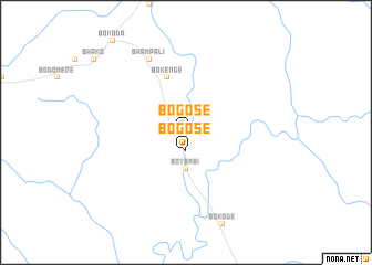 map of Bogose