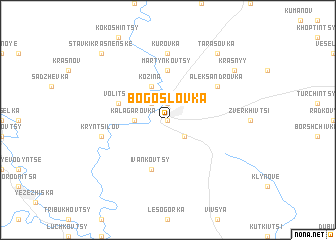 map of Bogoslovka