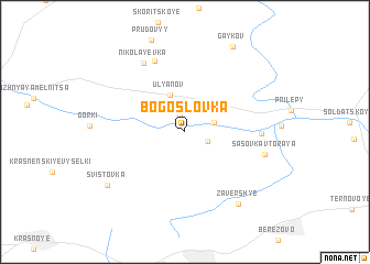 map of Bogoslovka