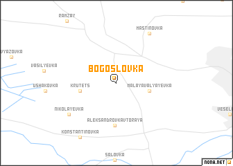 map of Bogoslovka