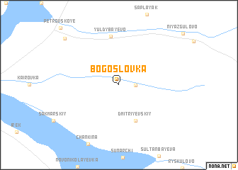 map of Bogoslovka