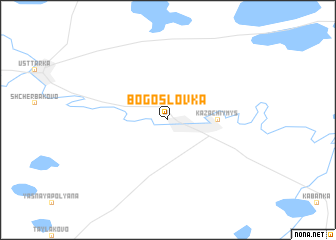 map of Bogoslovka