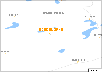 map of Bogoslovka