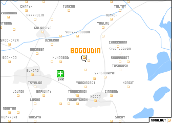 map of Bogoudin