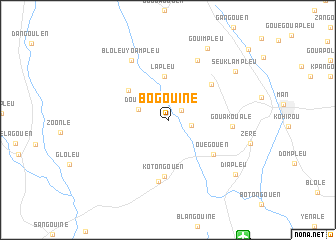 map of Bogouiné