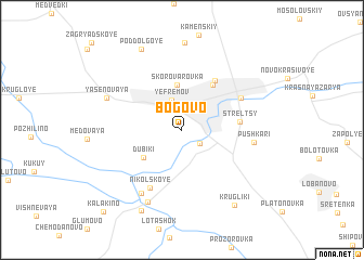 map of Bogovo