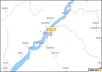 map of Bogo