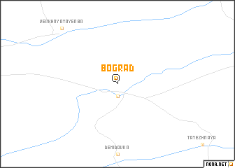 map of Bograd