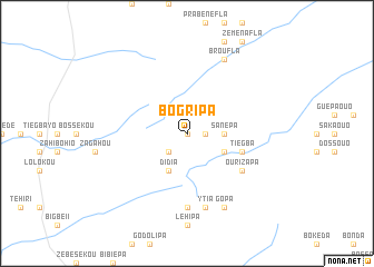 map of Bogripa
