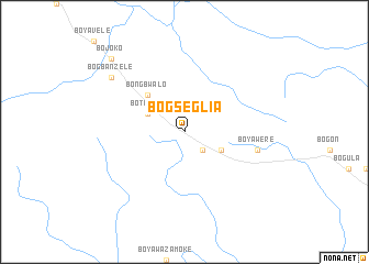 map of Bogseglia