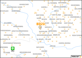 map of Bogsī