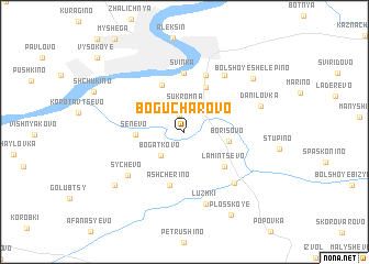 map of Bogucharovo