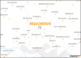 map of Bogucharovo