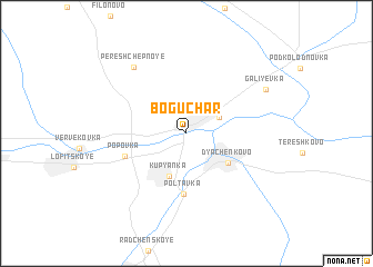 map of Boguchar