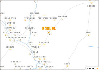 map of Boguel