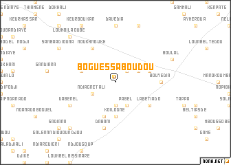 map of Boguessa Boudou