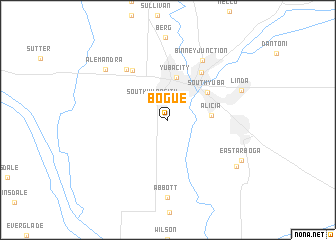 map of Bogue