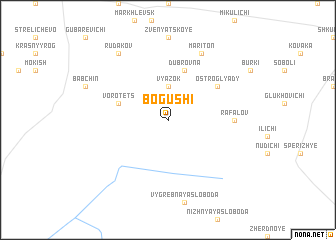 map of Bogushi