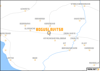 map of Boguslavitsa