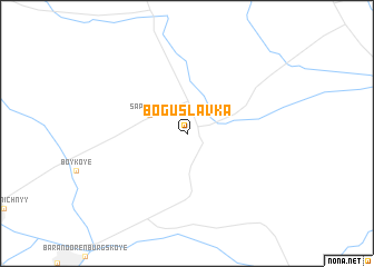 map of Boguslavka